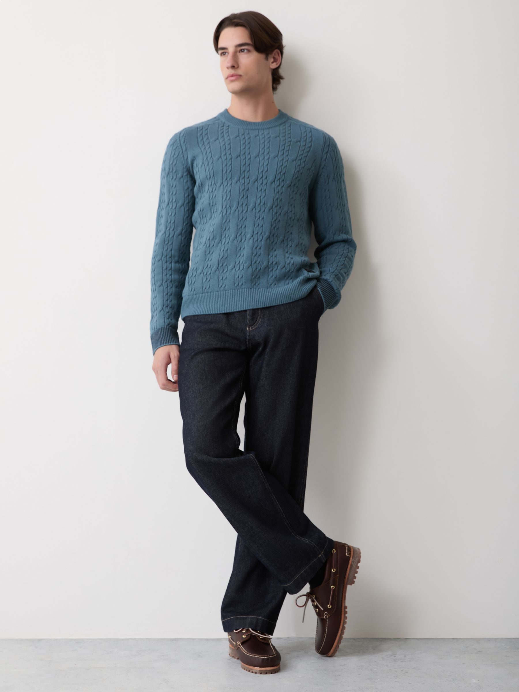 Next：日本 PS Paul Smith クルーネックケーブルニットセーター from