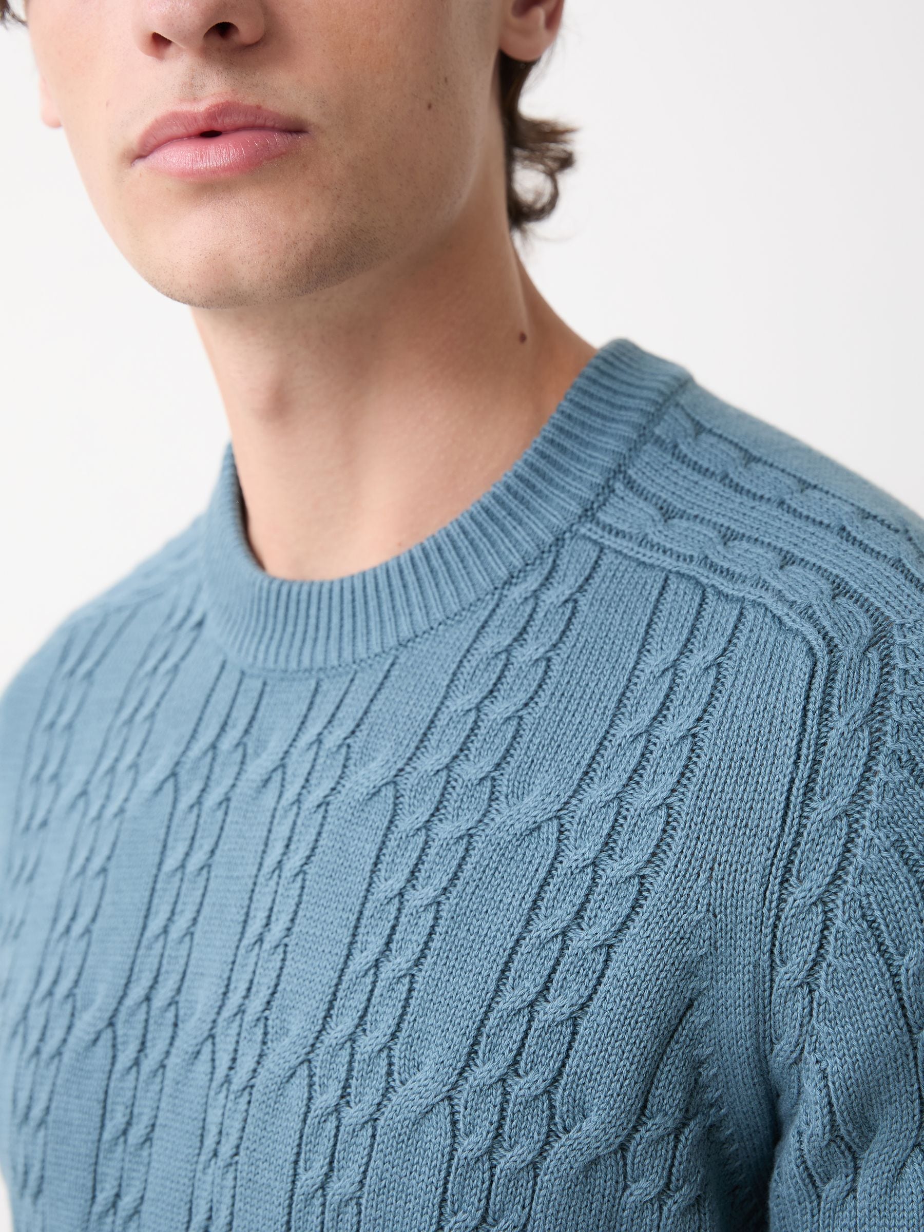 Next：日本 PS Paul Smith クルーネックケーブルニットセーター from