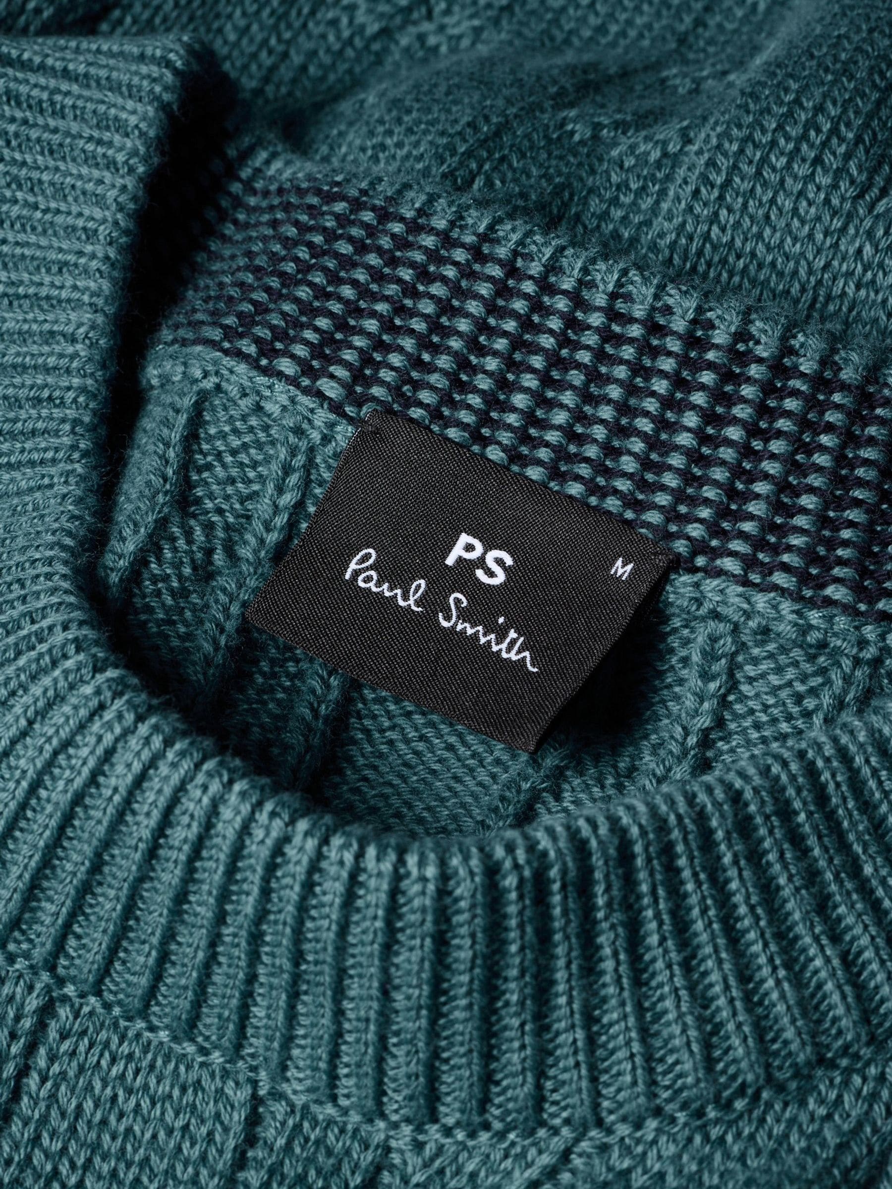 Next：日本 PS Paul Smith クルーネックケーブルニットセーター from
