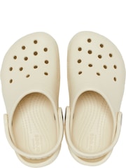 Crocs Cream Classic Toddler Unisex Clogs - Image 4 of 5