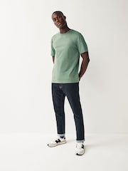 Feu vert - Ajustement régulier - T-shirt Essential Col rond en coton - Image 2 de 7