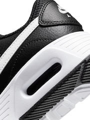 Nike Black/White Youth Air Max SC Trainers - Image 10 of 10