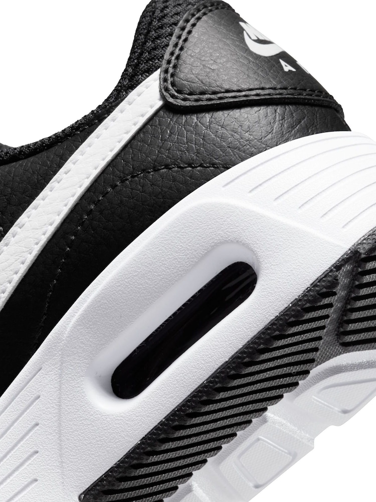 Nike Black/White Youth Air Max SC Trainers - Image 10 of 10