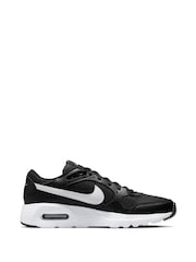Nike Black/White Youth Air Max SC Trainers - Image 3 of 10