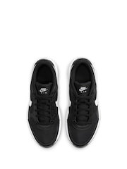 Nike Black/White Youth Air Max SC Trainers - Image 6 of 10