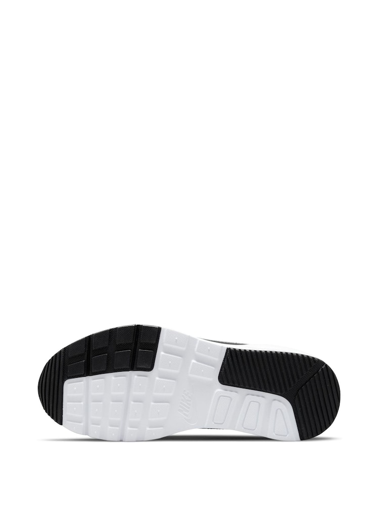 Nike Black/White Youth Air Max SC Trainers - Image 8 of 10