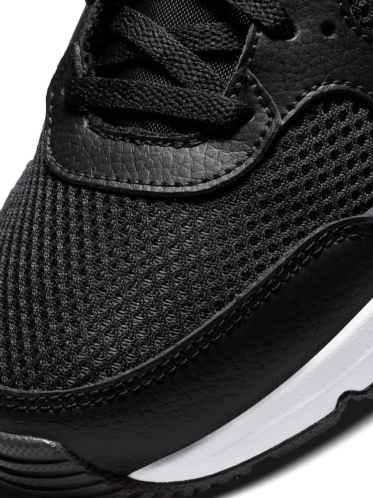 Nike Black/White Youth Air Max SC Trainers - Image 9 of 10
