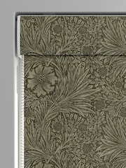 William Morris At Home Green Marigold Velvet Made To Measure Roman Blinds - Image 3 of 5
