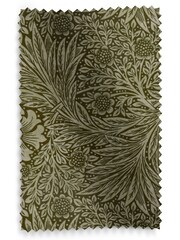 William Morris At Home Green Marigold Velvet Made To Measure Roman Blinds - Image 4 of 5