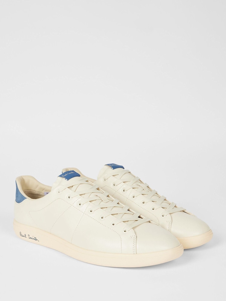 PS Paul Smith White Chip Premium Leather Trainers - Image 2 of 5 PS Paul Smith White Chip Premium Leather Trainers - Image 2 of 5