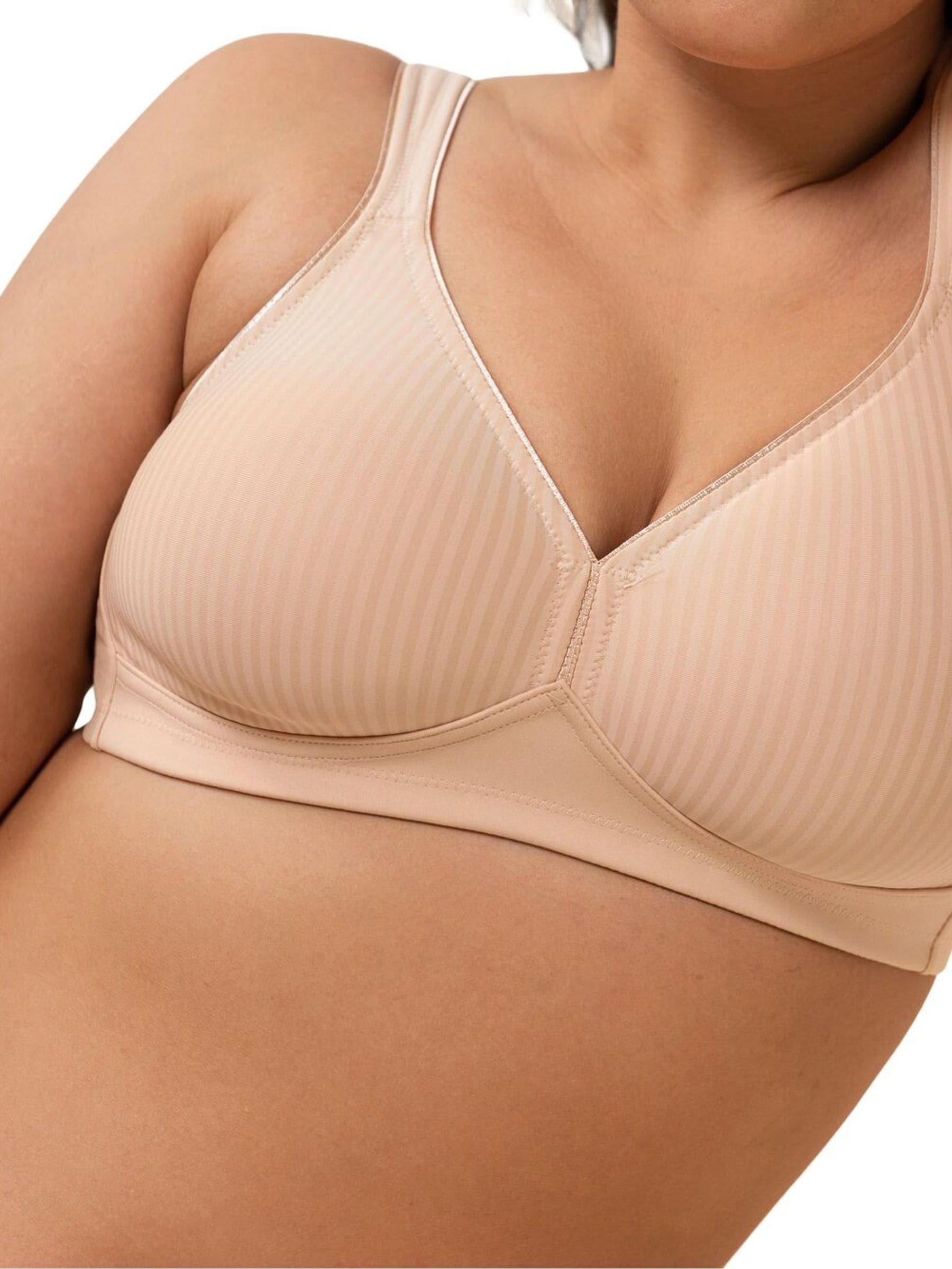 Buy Nude Modern Soft Cotton Non Wired Bra from Next USA
