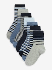 Blue Rich Socks 7 Pack - Image 1 of 8