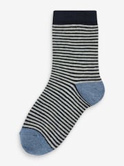 Blue Rich Socks 7 Pack - Image 4 of 8