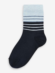 Blue Rich Socks 7 Pack - Image 5 of 8