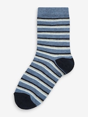 Blue Rich Socks 7 Pack - Image 6 of 8