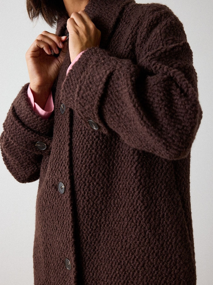 Whistles Boucle Wool Coat - Bilde 2 av 4