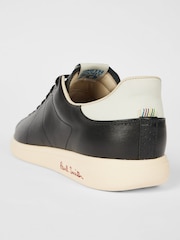 PS Paul Smith Black Chip Premium Leather Trainers - Image 3 of 7
