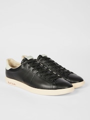 PS Paul Smith Black Chip Premium Leather Trainers - Image 4 of 7