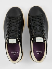 PS Paul Smith Black Chip Premium Leather Trainers - Image 5 of 7