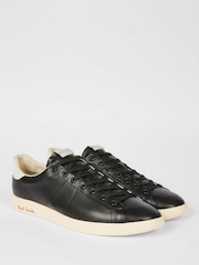 PS Paul Smith Black Chip Premium Leather Trainers - Image 6 of 7