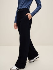 Navy Twill Wide leg Utility Trousers - Image 3 of 7