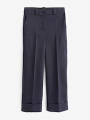 Navy Twill Wide leg Utility Trousers - Image 6 of 7
