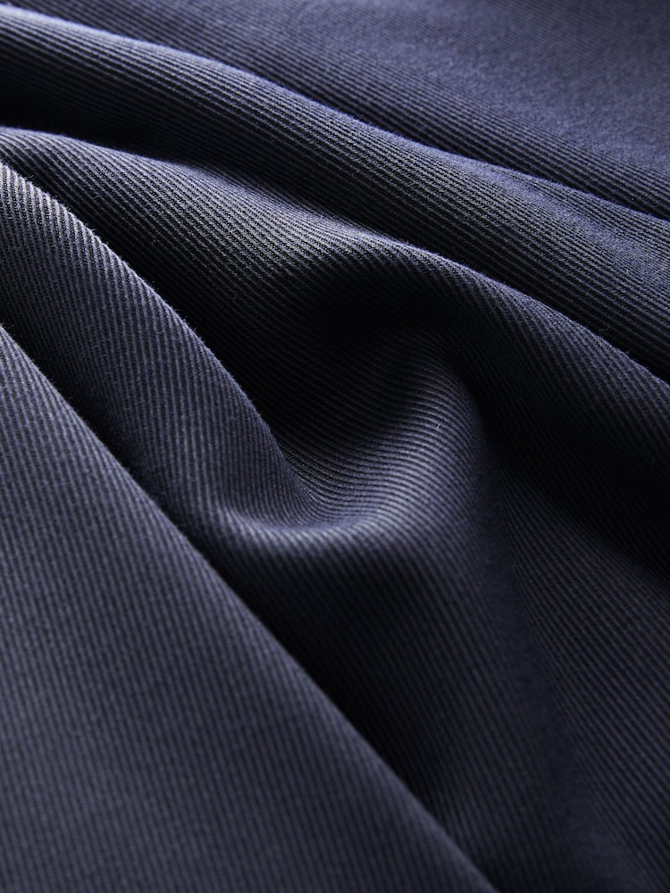 Navy Twill Wide leg Utility Trousers - Image 7 of 7