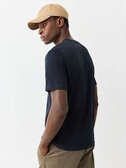 Paul Smith Blue Regular Fit Graphic T-Shirt - Image 3 of 6
