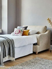 Willow & Hall Oat Natural Atworth Sofa Bed - Image 4 of 5
