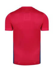 Umbro Red England Alternate Pro Short Sleeve Jersey T-Shirt - Image 6 of 6