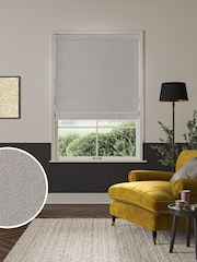 William Morris At Home Grey Willow Woven Made To Measure Roman Blinds - Image 1 of 5