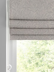 William Morris At Home Grey Willow Woven Made To Measure Roman Blinds - Image 2 of 5