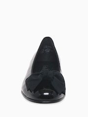 Gabor Black Leather Ballerina Shoes - Image 2 of 4