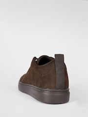 PS Paul Smith Brown Lee Logo Suede Trainers - Image 3 of 6