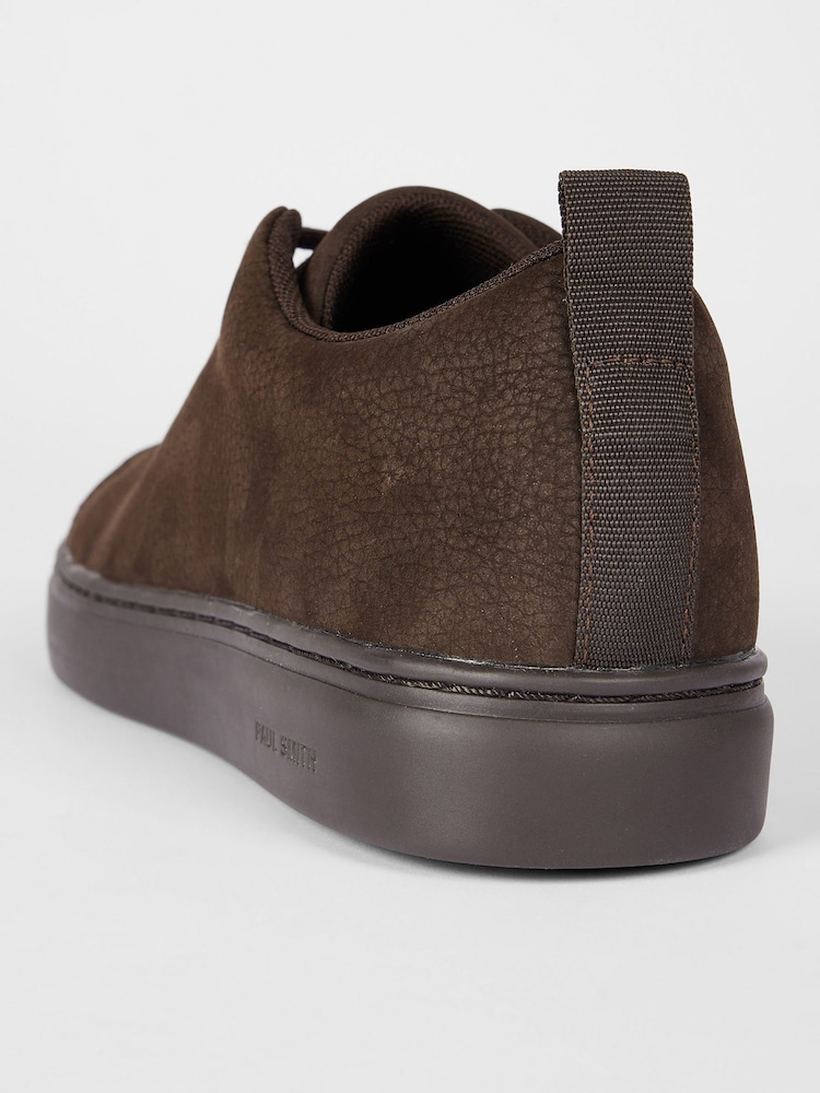 PS Paul Smith Brown Lee Logo Suede Trainers - Image 6 of 6