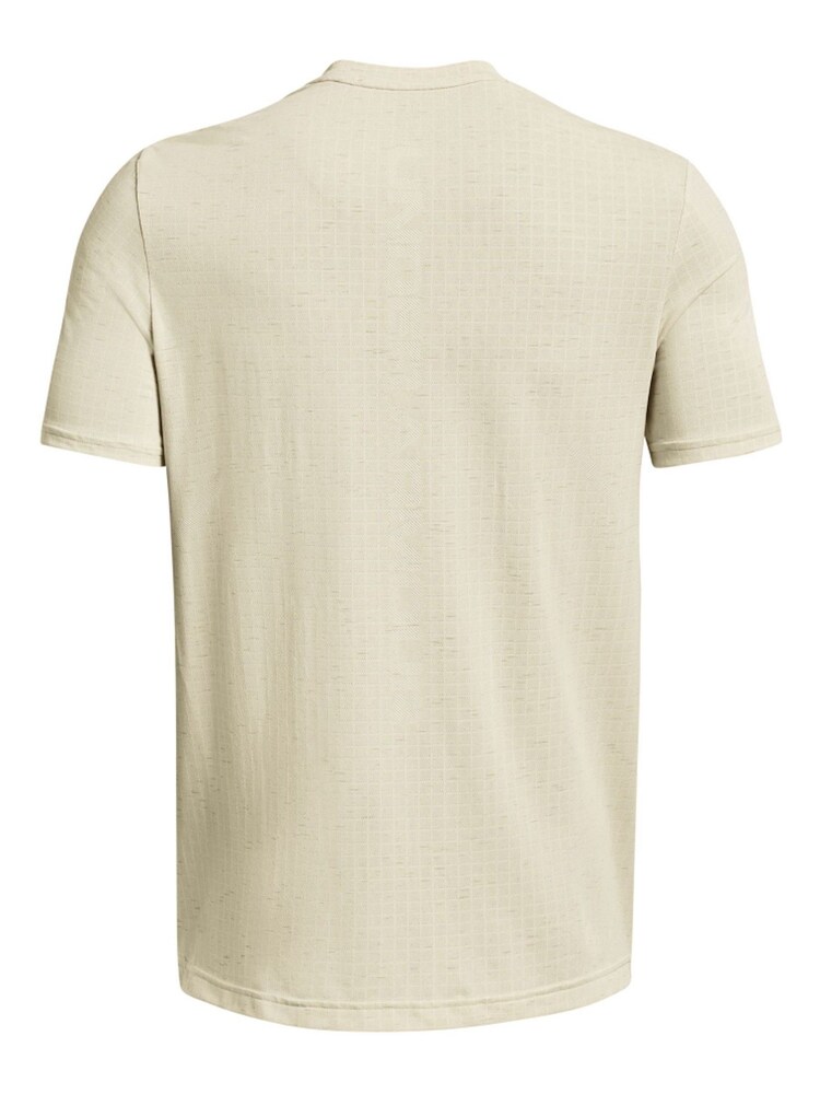 Under Armour Cream Vanish Seamless Short Sleeve T-Shirt - Image 5 of 5