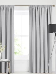 Silver Soho Made To Measure Curtains - Image 1 of 8