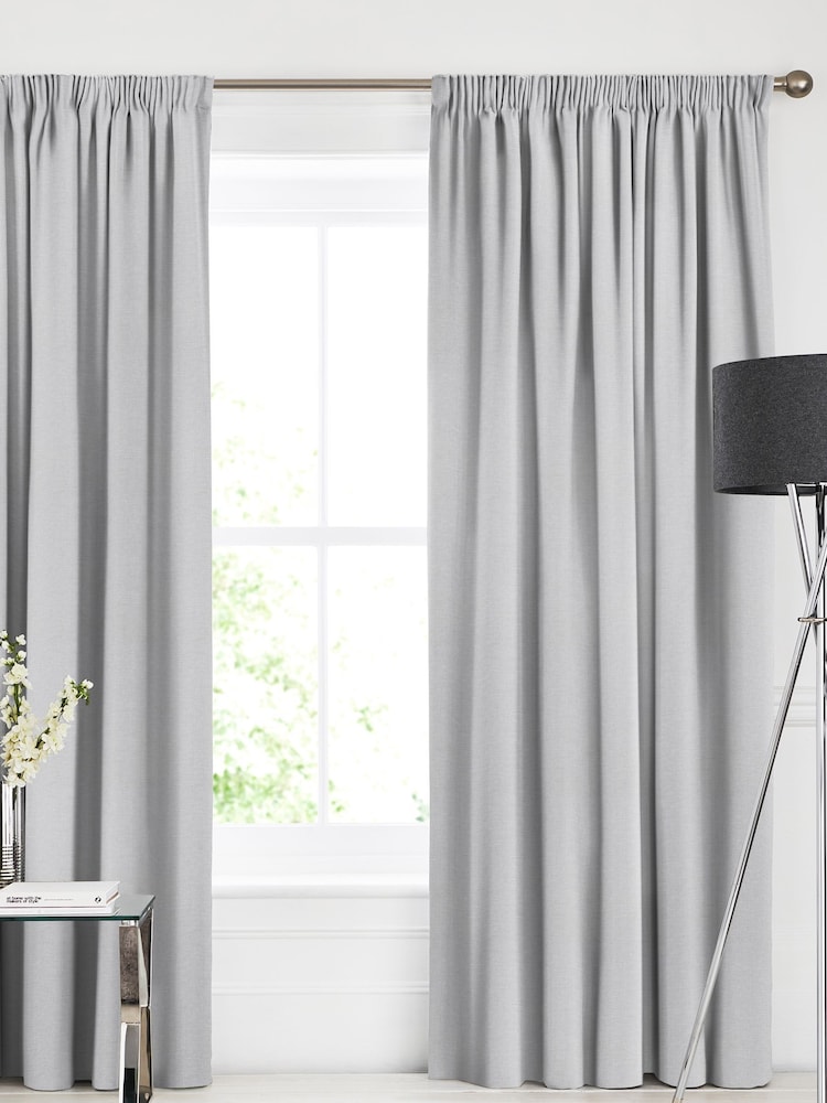 Silver Soho Made To Measure Curtains - Image 1 of 8