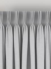 Silver Soho Made To Measure Curtains - Image 5 of 8