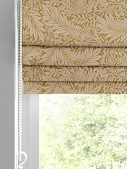 William Morris At Home Yellow Larkspur Woven Made To Measure Roman Blinds - Image 2 of 5