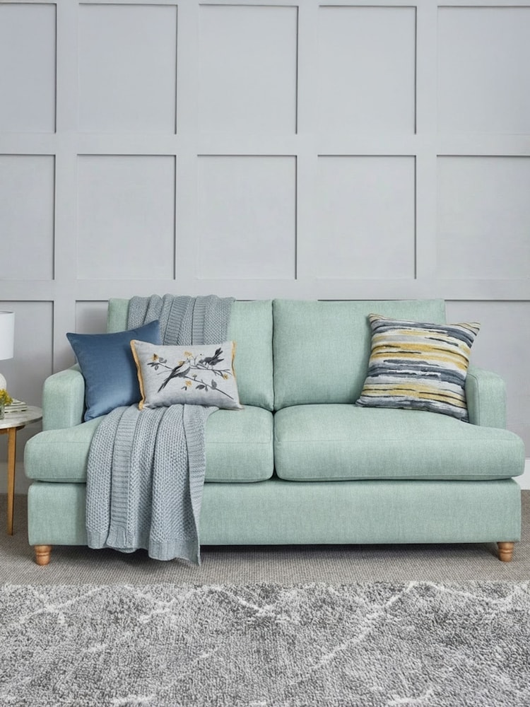 Willow & Hall Aqua Blue Atworth Sofa Bed - Image 1 of 5