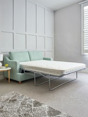 Willow & Hall Aqua Blue Atworth Sofa Bed - Image 4 of 5