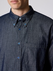 PS Paul Smith Indigo Denim Hemd in Normale Passform - Bild 2 von 5