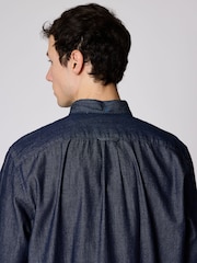 PS Paul Smith Indigo Denim Hemd in Normale Passform - Bild 3 von 5