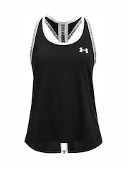 Negro azabache - Camiseta sin mangas Knockout de Under Armour - Imagen 1 de 2