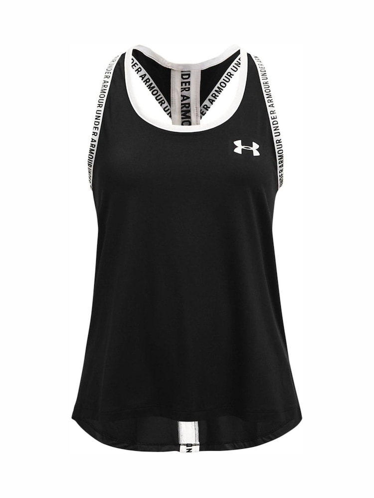 Negro azabache - Camiseta sin mangas Knockout de Under Armour - Imagen 1 de 2