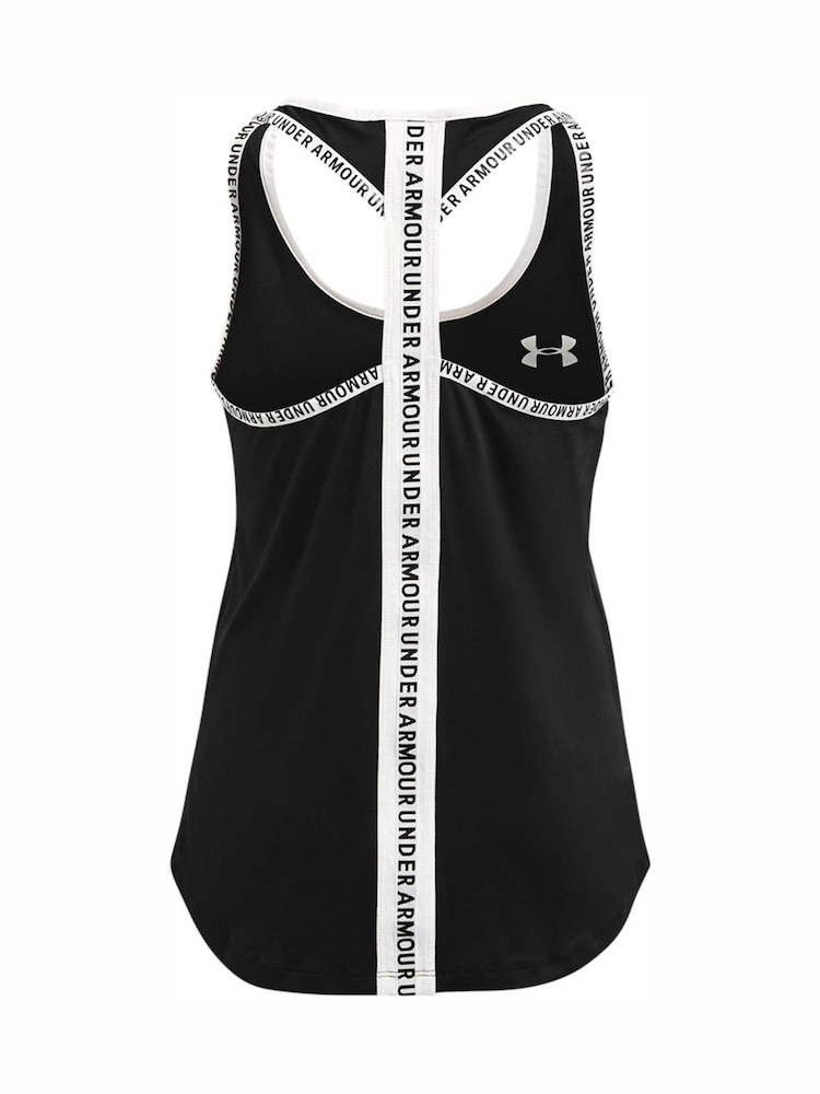 Negro azabache - Camiseta sin mangas Knockout de Under Armour - Imagen 2 de 2
