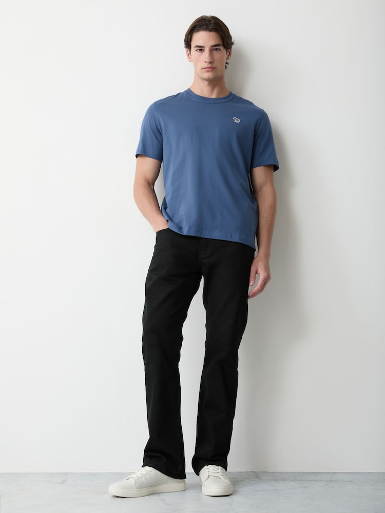 Тақтатас көк - Paul Smith Zebra логотипі бар футболка - 10суретінің 2 суреті