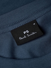 Тақтатас көк - Paul Smith Zebra логотипі бар футболка - 10суретінің 6 суреті