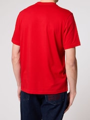 Rosso - Paul Smith Zebra Logo T-Shirt - Immagine 3 di 3